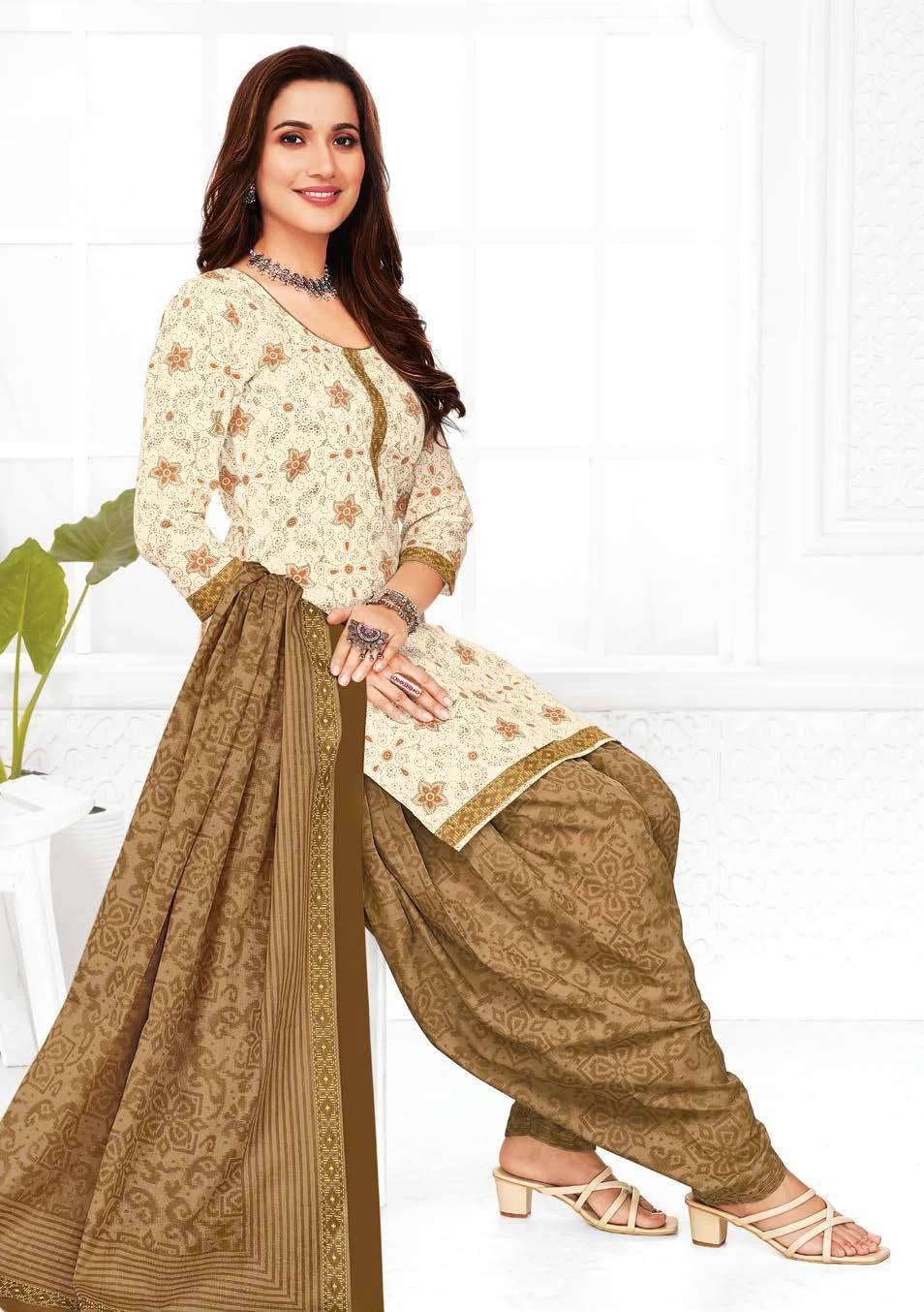 Ganpati Vaishali Vol 8 Pure Cotton Wholesale Salwar Suit Catalog — Wholesale Salwar Suits, Ganpati wholesale from Surat — view 10
